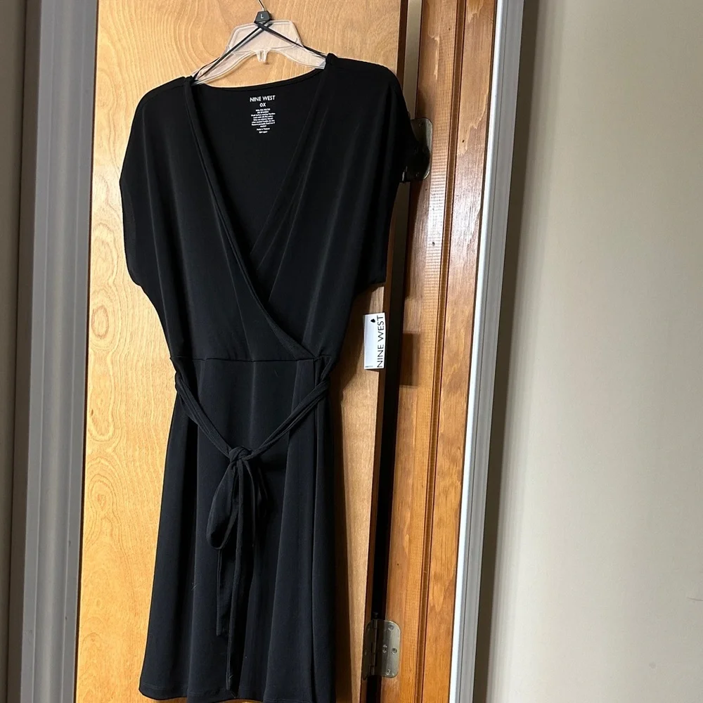Nine West Classic Black Midi Dress - Picture 1 of 5